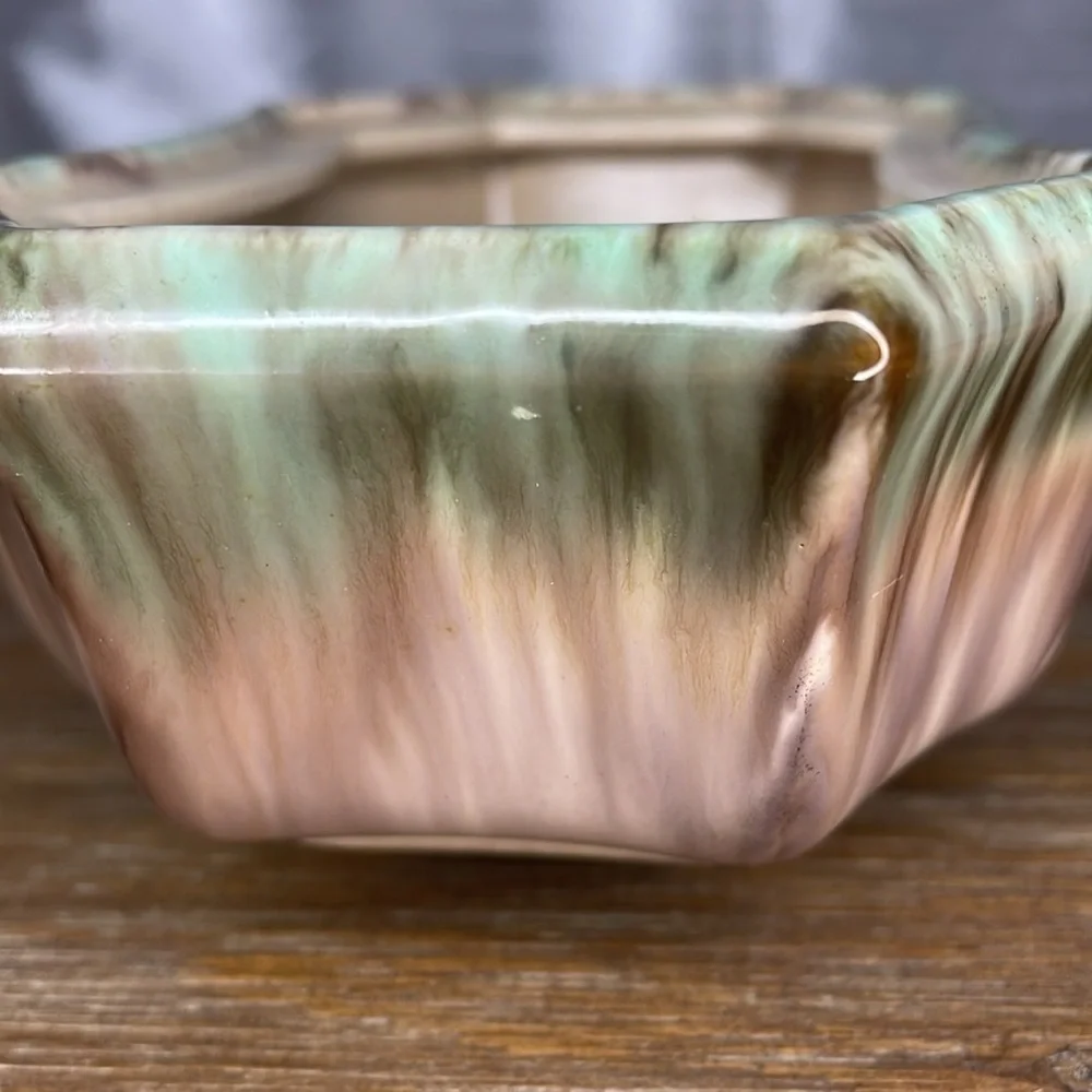 Vintage Germany Ceramic Pottery Dish with Lid 26